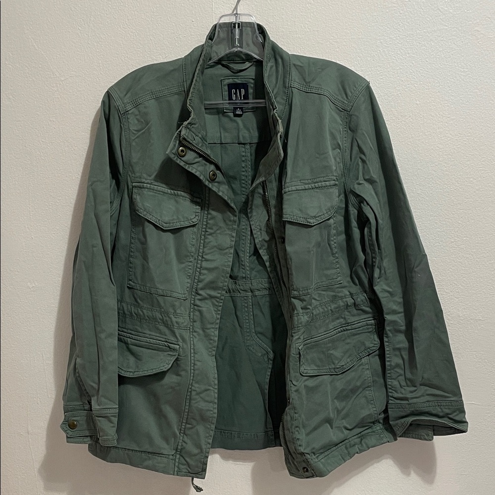 GAP Women’s Olive Field Jacket Size Small Petite